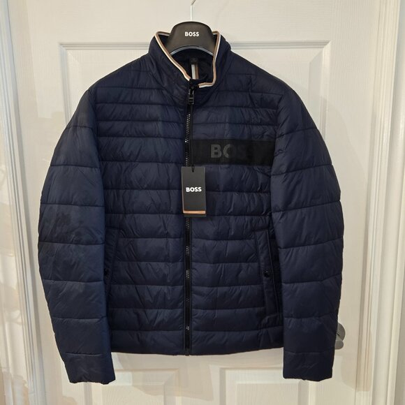 Hugo Boss Water-Repellent Quilted Jacket - Picture 1 of 12